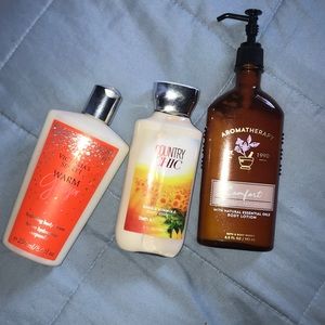 bundle bath and body works lotion